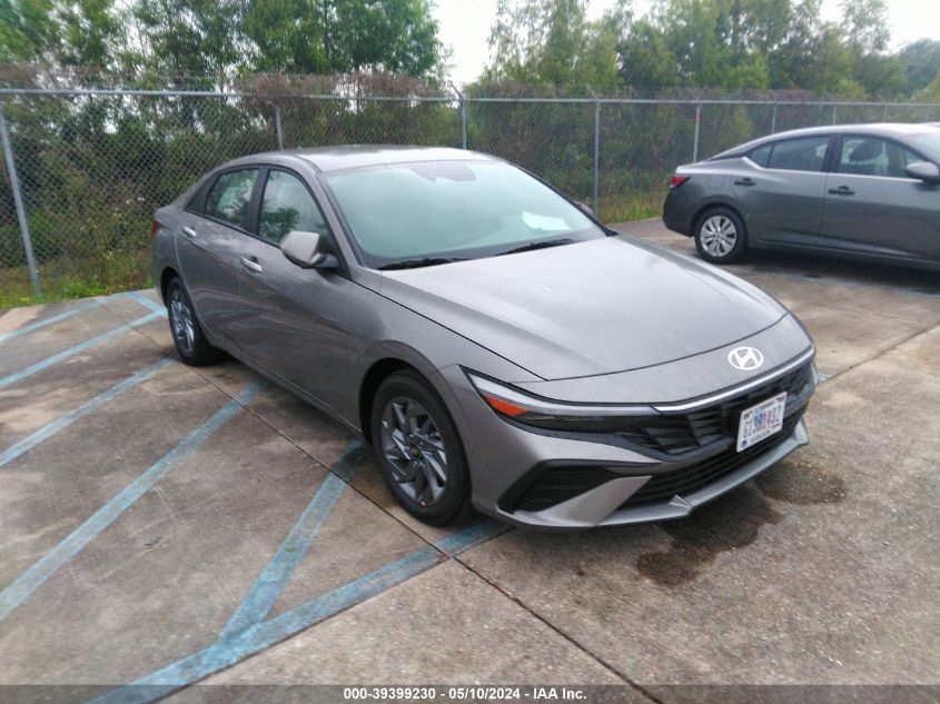 2024 Hyundai Elantra Hybrid Blue VIN: KMHLM4DJ6RU106725 Lot: 39399230