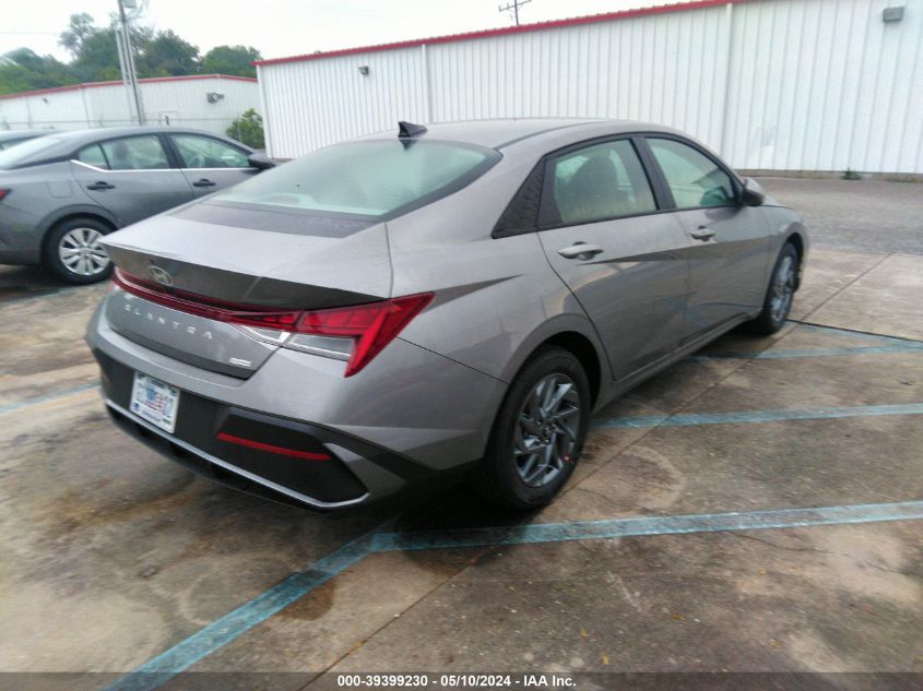 2024 Hyundai Elantra Hybrid Blue VIN: KMHLM4DJ6RU106725 Lot: 39399230