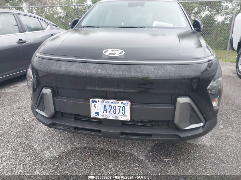 2024 Hyundai Kona Se VIN: KM8HACAB1RU124801 Lot: 39399237