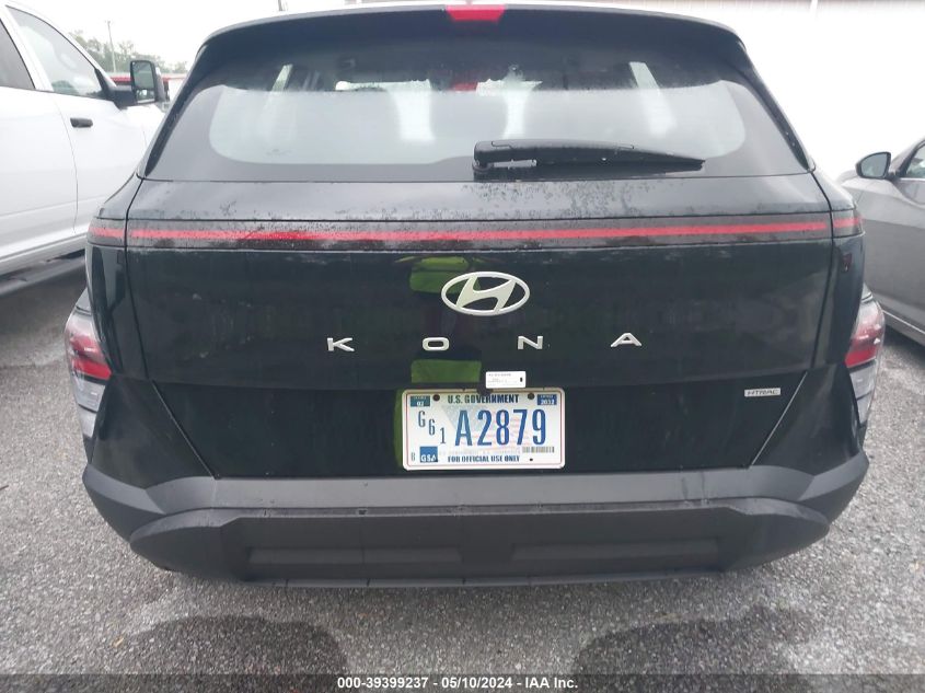 2024 Hyundai Kona Se VIN: KM8HACAB1RU124801 Lot: 39399237