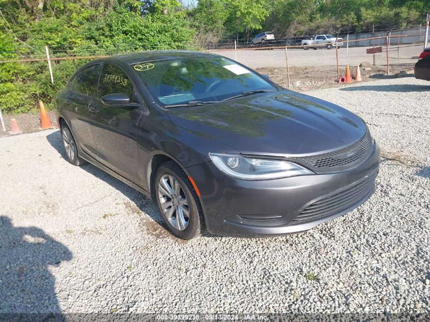 2016 Chrysler 200 Limited VIN: 1C3CCCAB4GN101100 Lot: 39399238