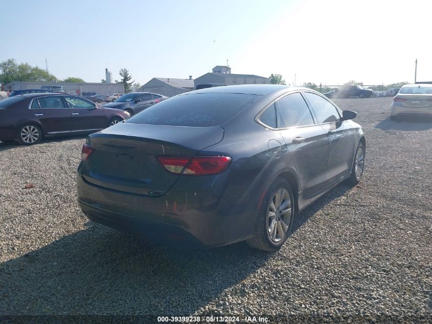 2016 Chrysler 200 Limited VIN: 1C3CCCAB4GN101100 Lot: 39399238