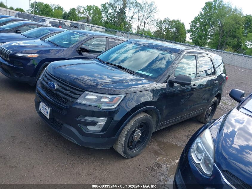 2018 Ford Police Interceptor Utility VIN: 1FM5K8AR6JGC87974 Lot: 39399244