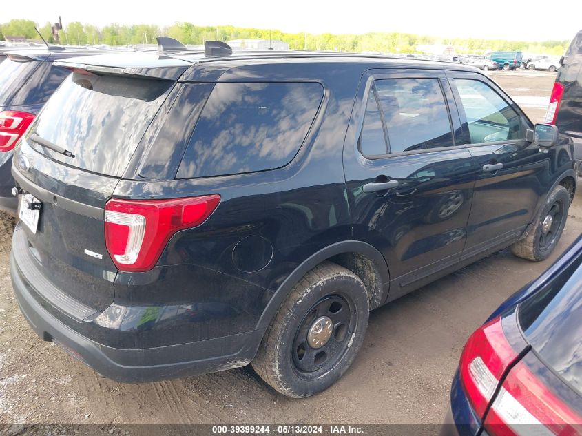 2018 Ford Police Interceptor Utility VIN: 1FM5K8AR6JGC87974 Lot: 39399244