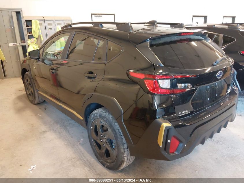 2024 Subaru Crosstrek Sport VIN: 4S4GUHF69R3790936 Lot: 39399251