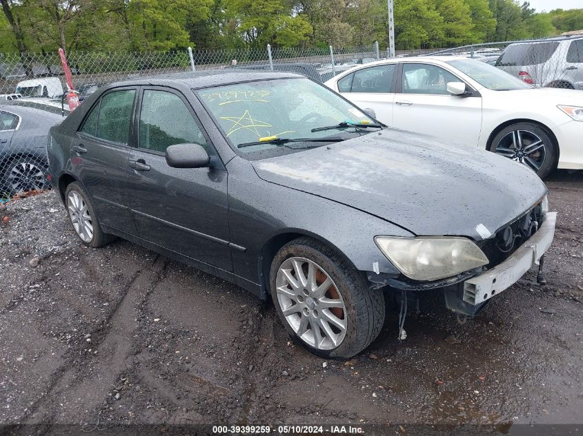 2004 Lexus Is 300 VIN: JTHBD192940087621 Lot: 39399259