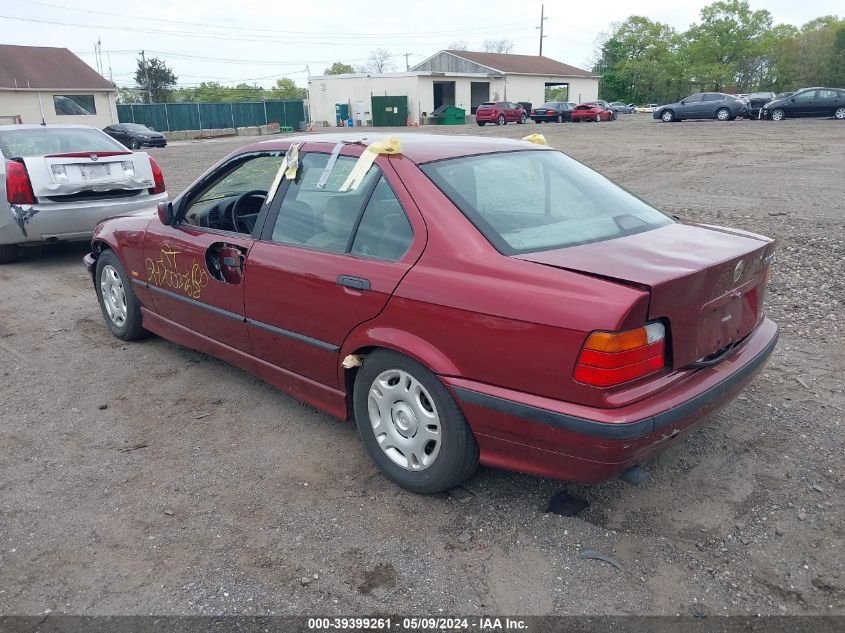 1997 BMW 318I VIN: WBACC0326VEK22843 Lot: 39399261