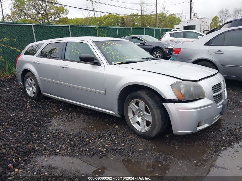 2005 Dodge Magnum Se VIN: 2D4FV48V45H692580 Lot: 39399262