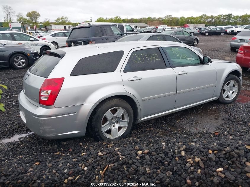 2005 Dodge Magnum Se VIN: 2D4FV48V45H692580 Lot: 39399262