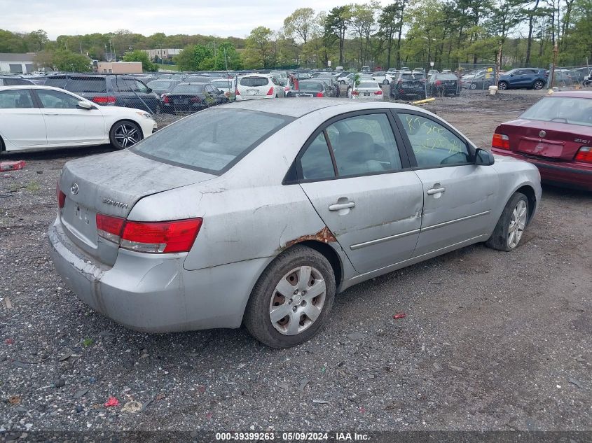 2006 Hyundai Sonata Gl VIN: KMHET46C06A110261 Lot: 39399263