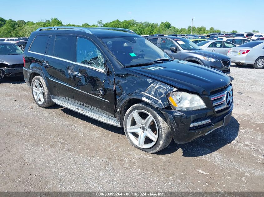 2012 Mercedes-Benz Gl 550 4Matic VIN: 4JGBF8GE1CA767860 Lot: 39399264