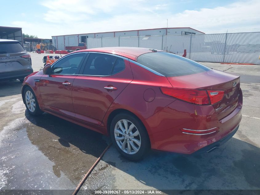 2014 Kia Optima Ex VIN: 5XXGN4A7XEG274282 Lot: 39399267