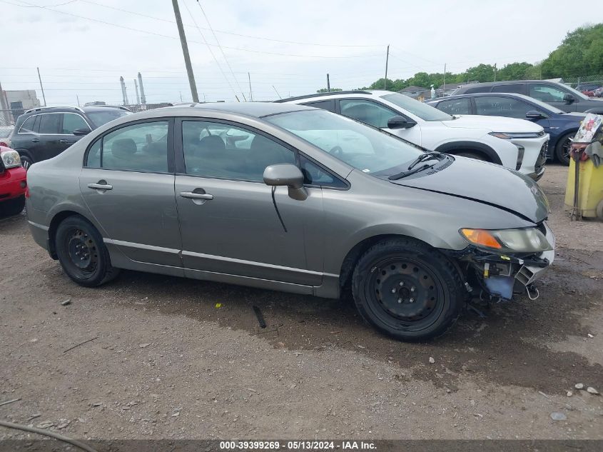 2008 Honda Civic Lx VIN: 1HGFA16598L090292 Lot: 39399269