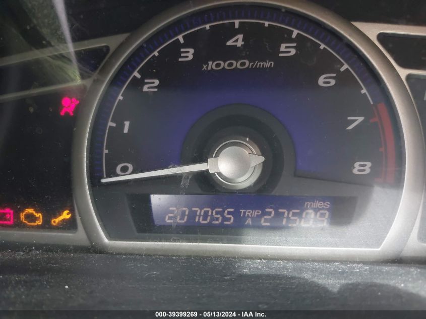 2008 Honda Civic Lx VIN: 1HGFA16598L090292 Lot: 39399269