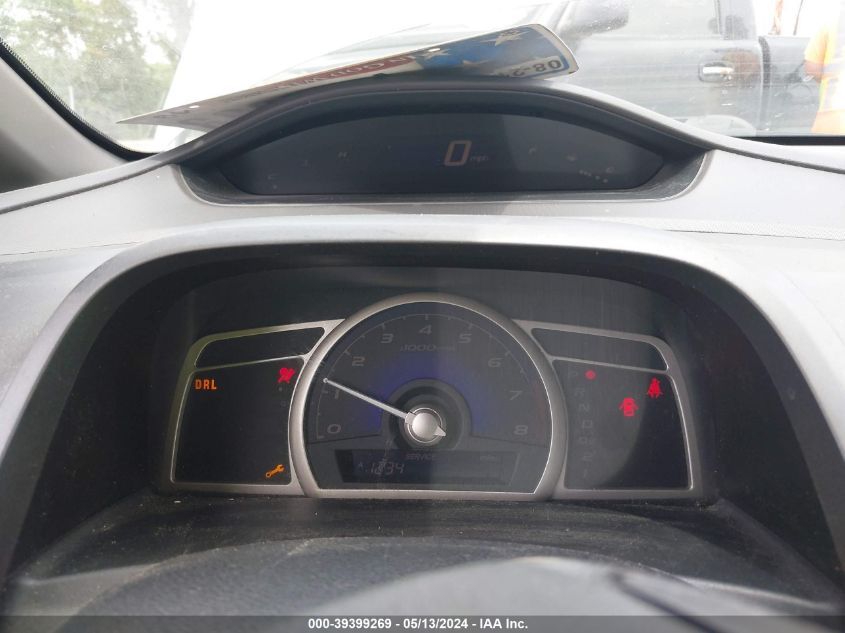 2008 Honda Civic Lx VIN: 1HGFA16598L090292 Lot: 39399269