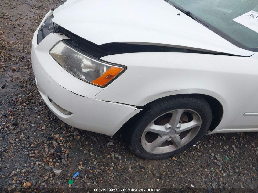 2007 Hyundai Sonata Gls VIN: 5NPET46C47H206036 Lot: 39399276