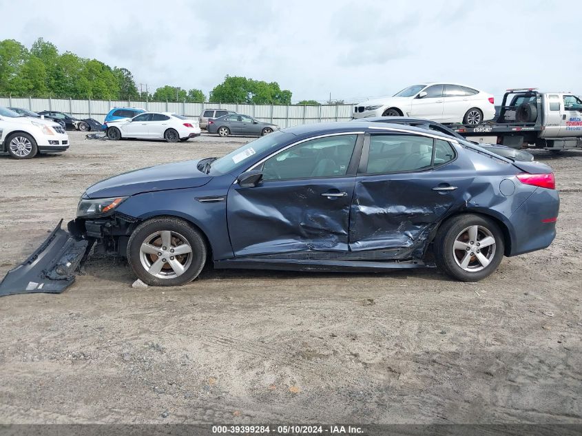 2015 Kia Optima Lx VIN: 5XXGM4A74FG475728 Lot: 39399284