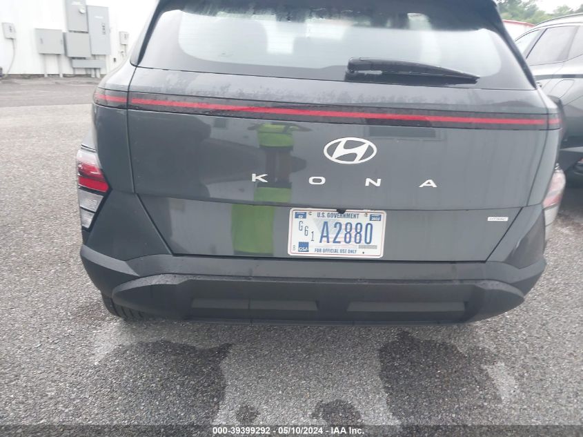 2024 Hyundai Kona Se VIN: KM8HACAB4RU127465 Lot: 39399292