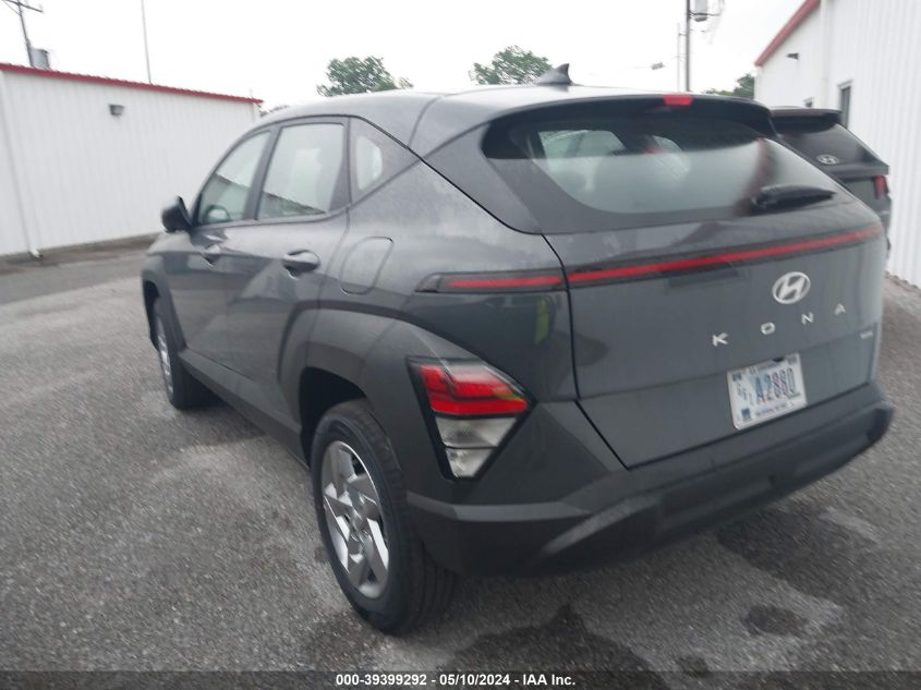 2024 Hyundai Kona Se VIN: KM8HACAB4RU127465 Lot: 39399292