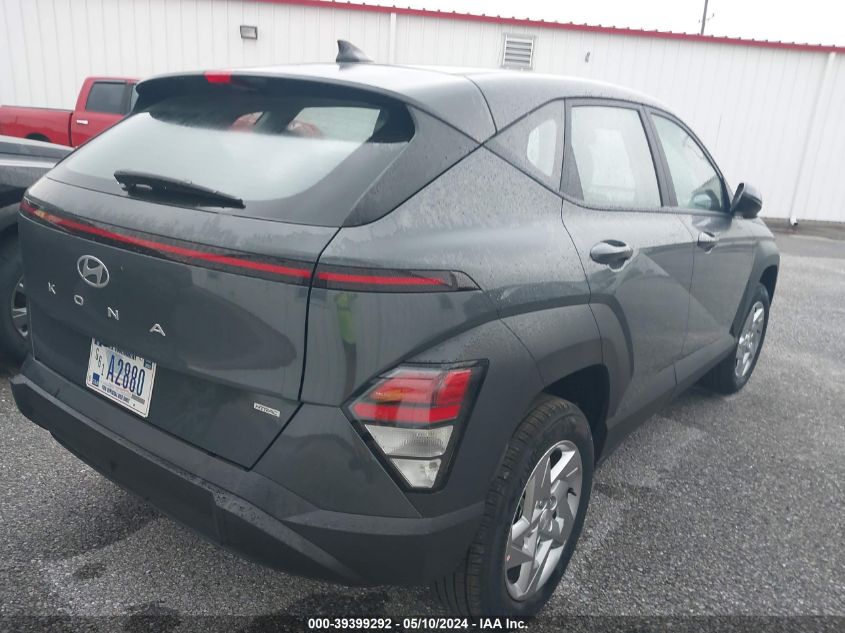 2024 Hyundai Kona Se VIN: KM8HACAB4RU127465 Lot: 39399292