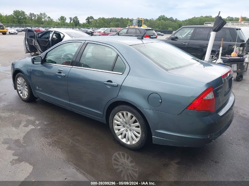 2012 Ford Fusion Hybrid VIN: 3FADP0L39CR351499 Lot: 39399296