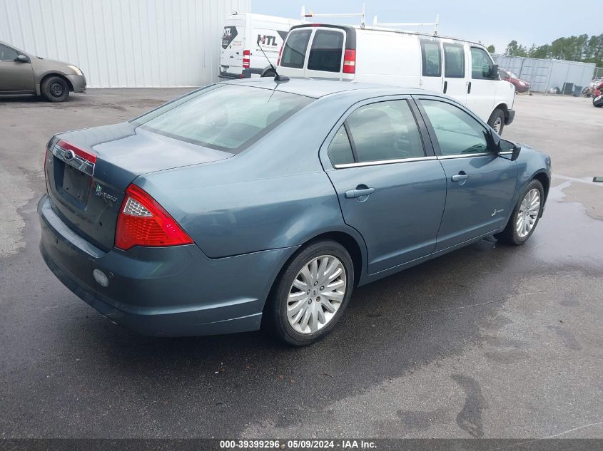 2012 Ford Fusion Hybrid VIN: 3FADP0L39CR351499 Lot: 39399296