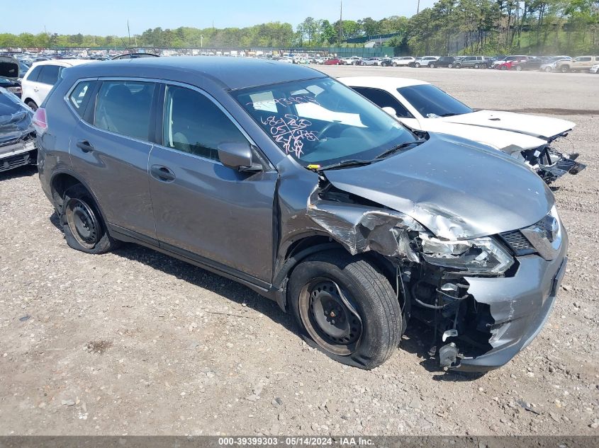 2016 Nissan Rogue S/Sl/Sv VIN: KNMAT2MV8GP652637 Lot: 39399303