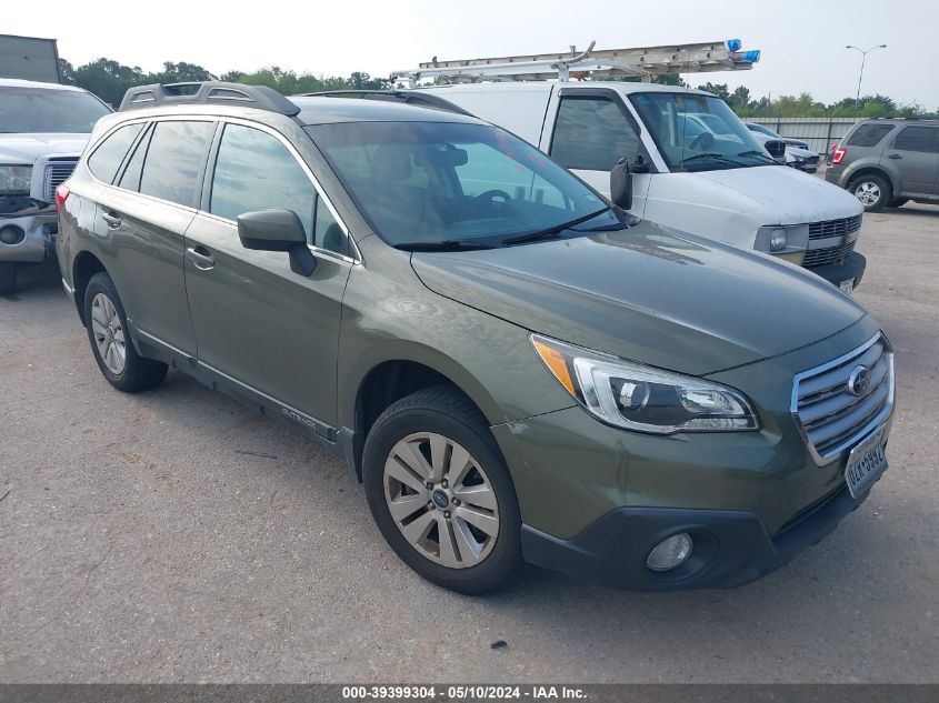 2015 Subaru Outback 2.5I Premium VIN: 4S4BSBCCXF3239630 Lot: 39399304