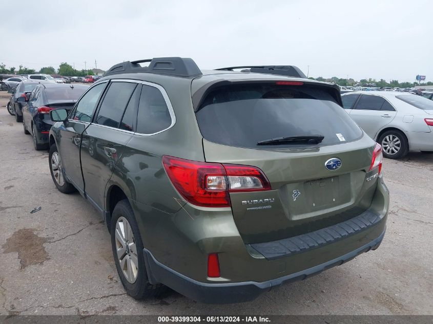 2015 Subaru Outback 2.5I Premium VIN: 4S4BSBCCXF3239630 Lot: 39399304