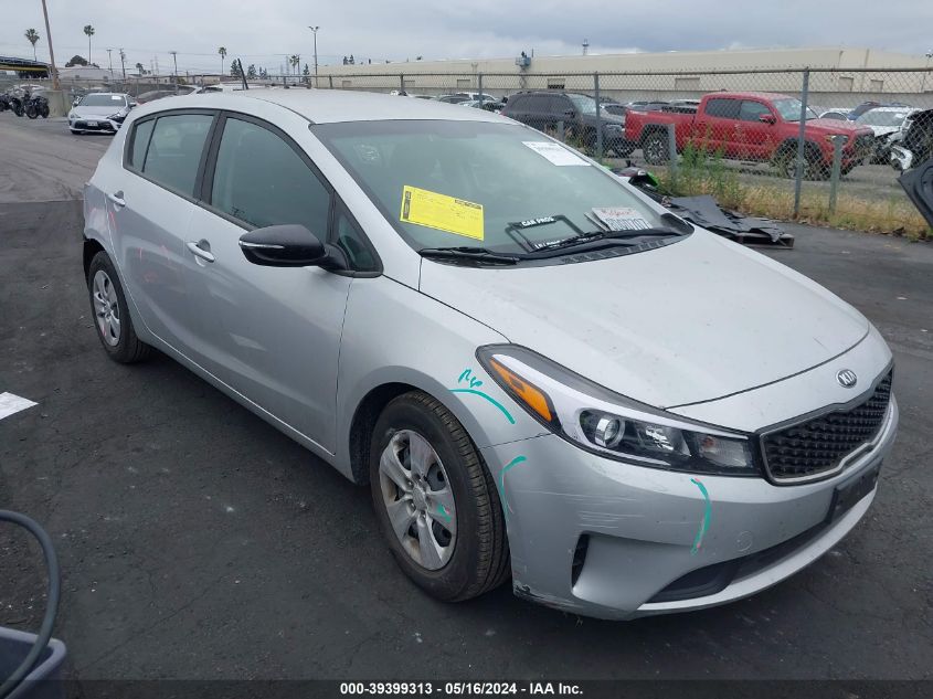 2018 Kia Forte Lx VIN: KNAFK5A8XJ5773386 Lot: 39399313