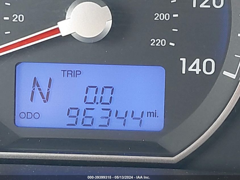 2010 Hyundai Santa Fe Se VIN: 5NMSHDAG2AH407520 Lot: 39399315