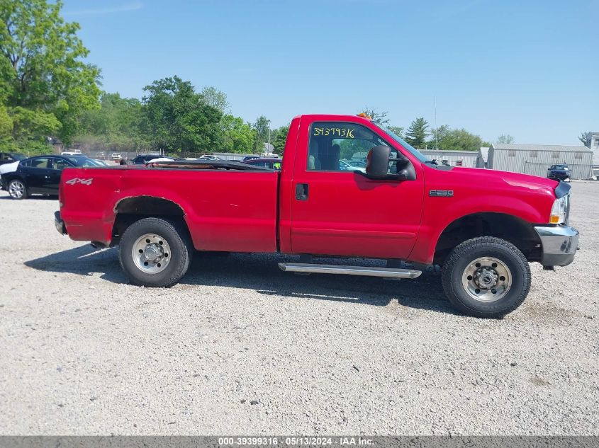 2004 Ford F-250 Xl/Xlt VIN: 1FTNF21L14EC96485 Lot: 39399316