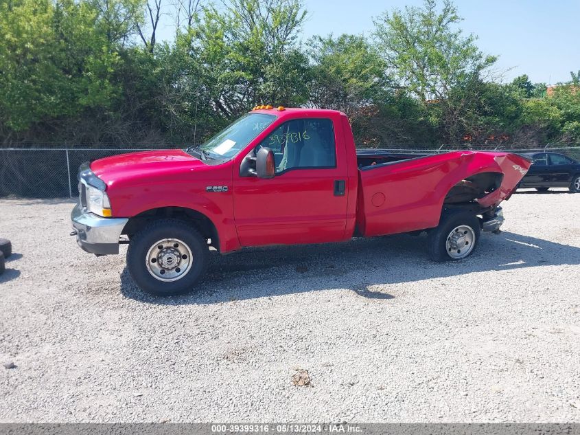 2004 Ford F-250 Xl/Xlt VIN: 1FTNF21L14EC96485 Lot: 39399316