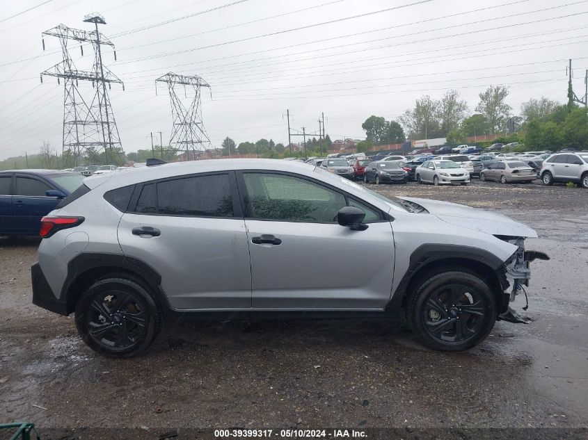 2024 Subaru Crosstrek VIN: JF2GUABC2R8340363 Lot: 39399317