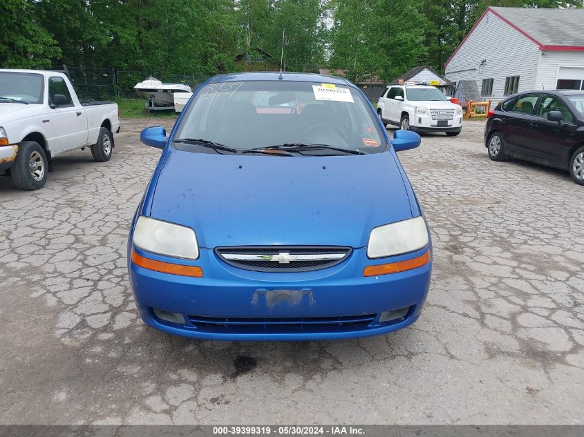 2007 Chevrolet Aveo 5 Ls VIN: KL1TD66627B765197 Lot: 39399319