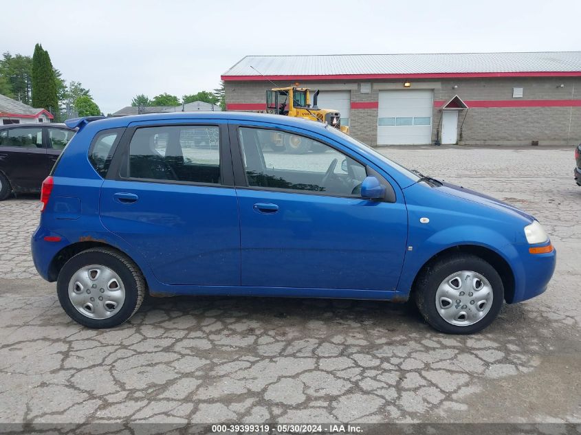 2007 Chevrolet Aveo 5 Ls VIN: KL1TD66627B765197 Lot: 39399319