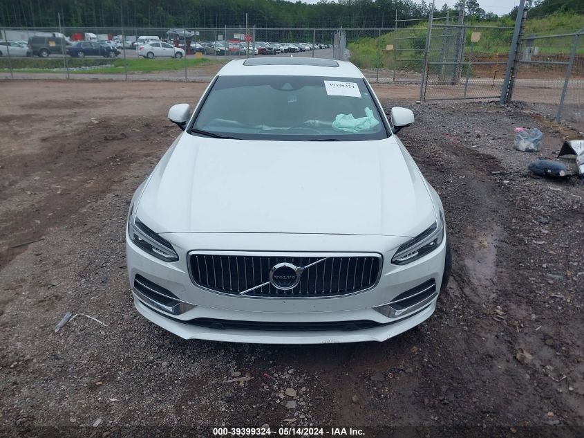 2017 Volvo S90 T6 Inscription VIN: YV1A22ML1H1011622 Lot: 39399324