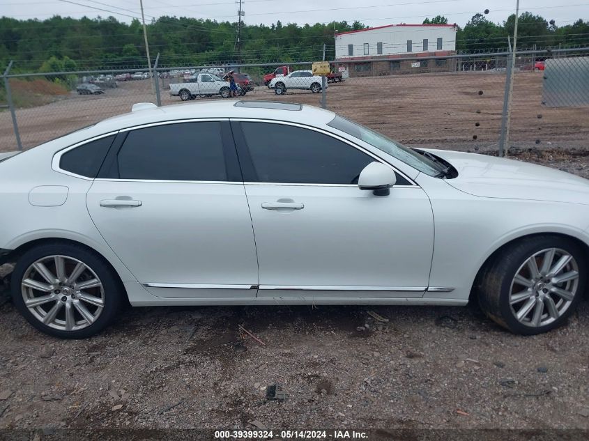 2017 Volvo S90 T6 Inscription VIN: YV1A22ML1H1011622 Lot: 39399324