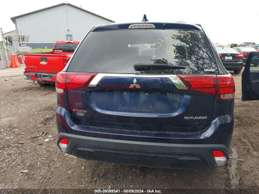 2019 Mitsubishi Outlander Le VIN: JA4AZ3A30KZ030533 Lot: 39399341