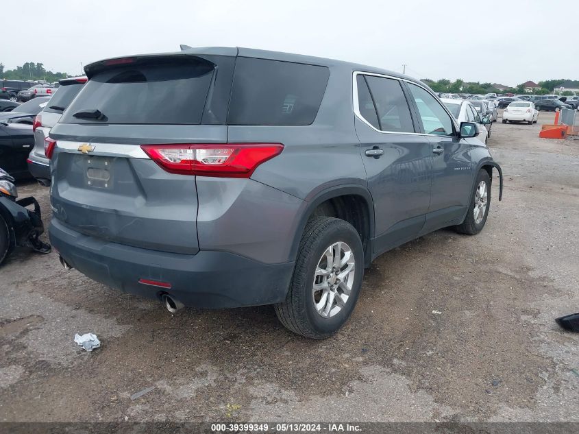 2019 Chevrolet Traverse Ls VIN: 1GNERFKW7KJ144116 Lot: 39399349