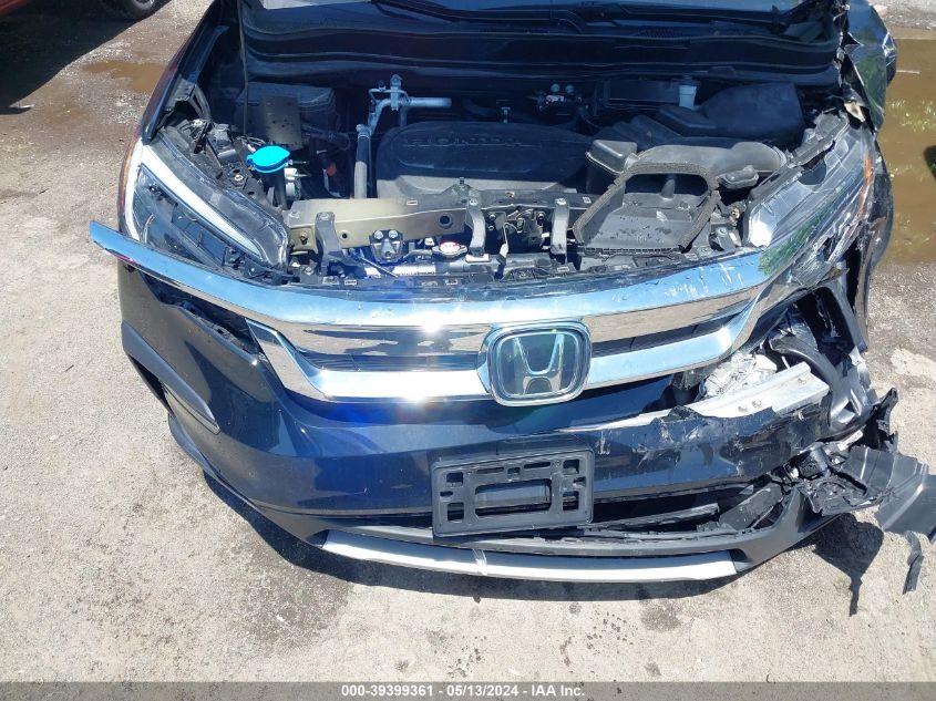 2021 Honda Pilot Awd Ex-L VIN: 5FNYF6H58MB064539 Lot: 39399361