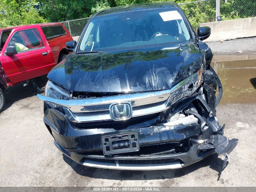 2021 Honda Pilot Awd Ex-L VIN: 5FNYF6H58MB064539 Lot: 39399361