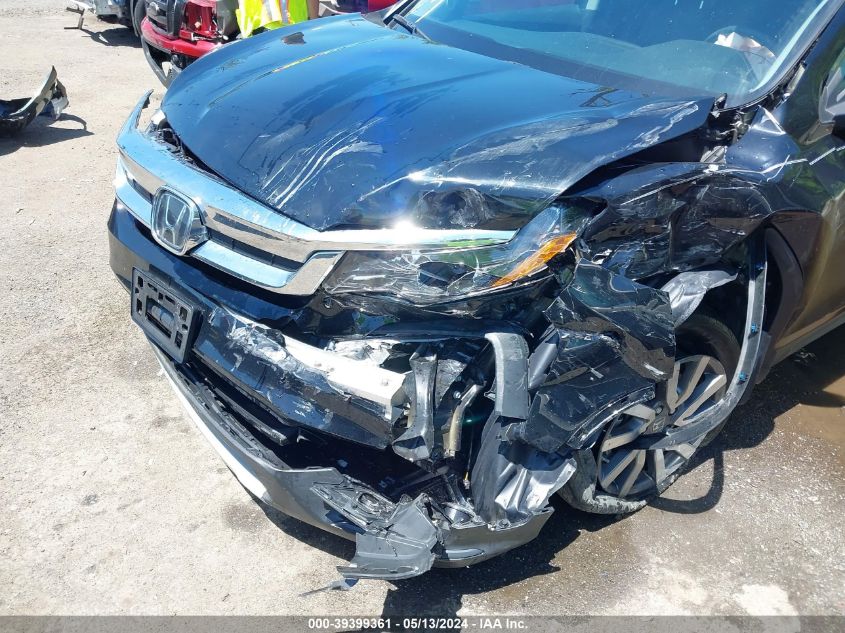 2021 Honda Pilot Awd Ex-L VIN: 5FNYF6H58MB064539 Lot: 39399361