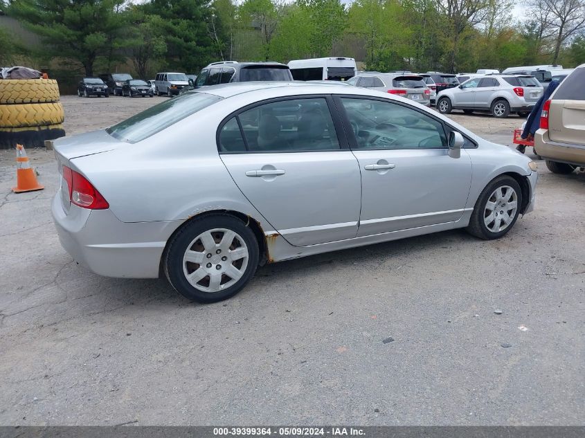 2008 Honda Civic Lx VIN: 2HGFA16508H317575 Lot: 39399364