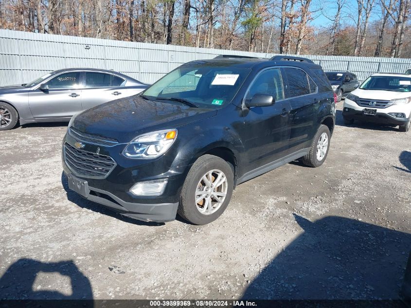 2016 Chevrolet Equinox Lt VIN: 2GNALCEK9G6338402 Lot: 39399369