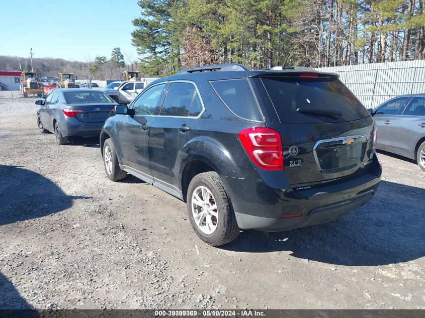 2016 Chevrolet Equinox Lt VIN: 2GNALCEK9G6338402 Lot: 39399369