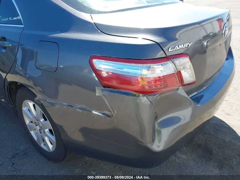 2007 Toyota Camry Hybrid VIN: JTNBB46K573003273 Lot: 39399373