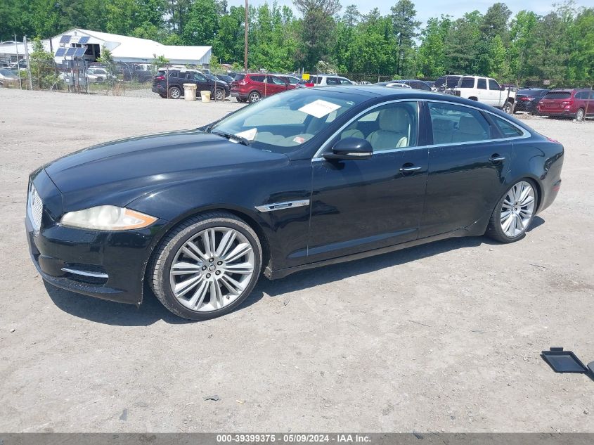 2011 Jaguar Xj Xjl Supercharged VIN: SAJWA2GE7BMV02957 Lot: 39399375