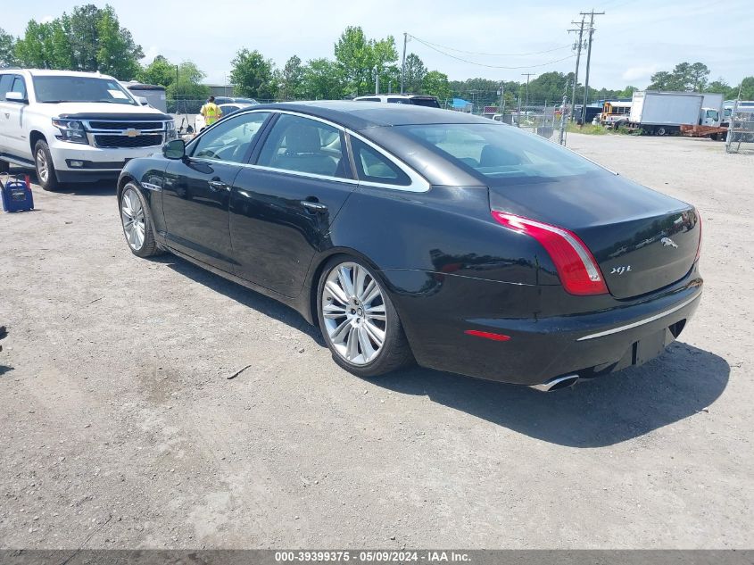 2011 Jaguar Xj Xjl Supercharged VIN: SAJWA2GE7BMV02957 Lot: 39399375