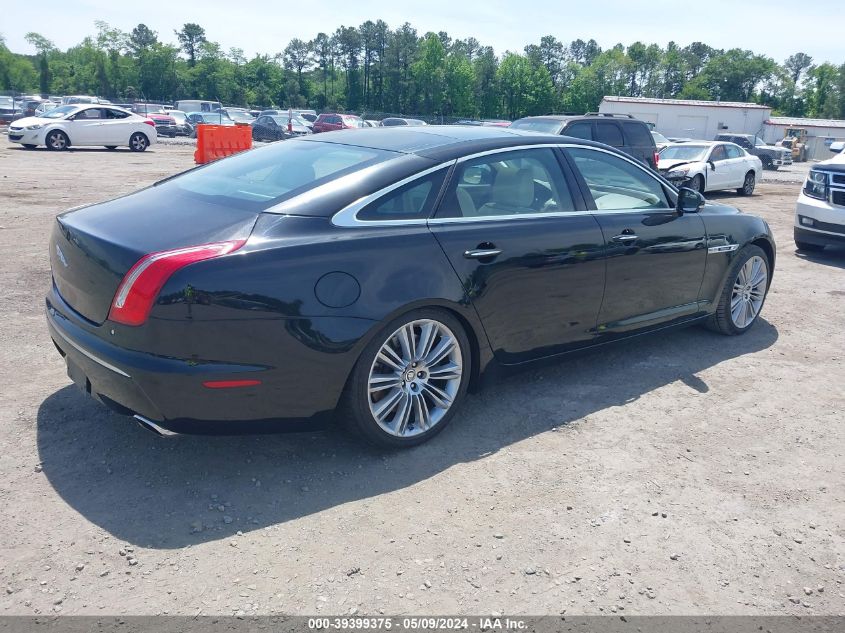 2011 Jaguar Xj Xjl Supercharged VIN: SAJWA2GE7BMV02957 Lot: 39399375